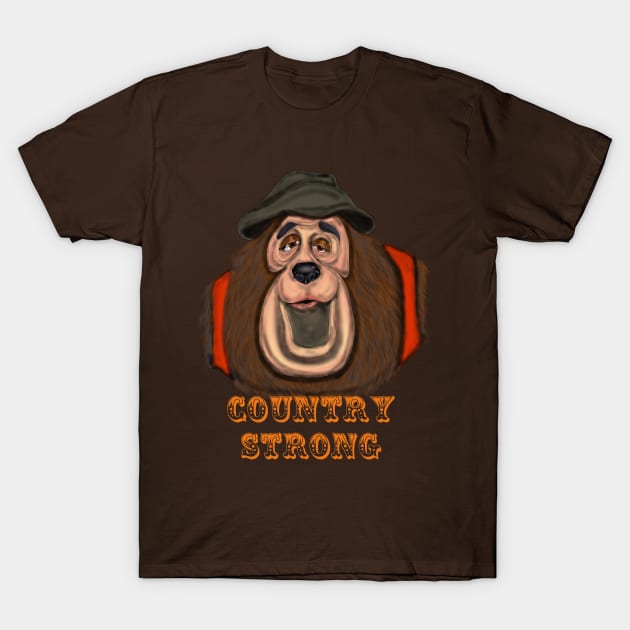 Country Strong T-Shirt by ImageNation